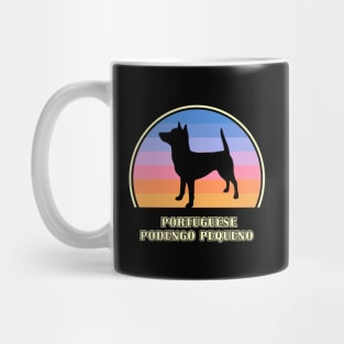 Portuguese Podengo Pequeno Vintage Sunset Dog Mug